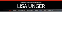 Desktop Screenshot of lisaunger.com