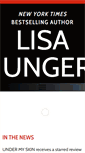 Mobile Screenshot of lisaunger.com